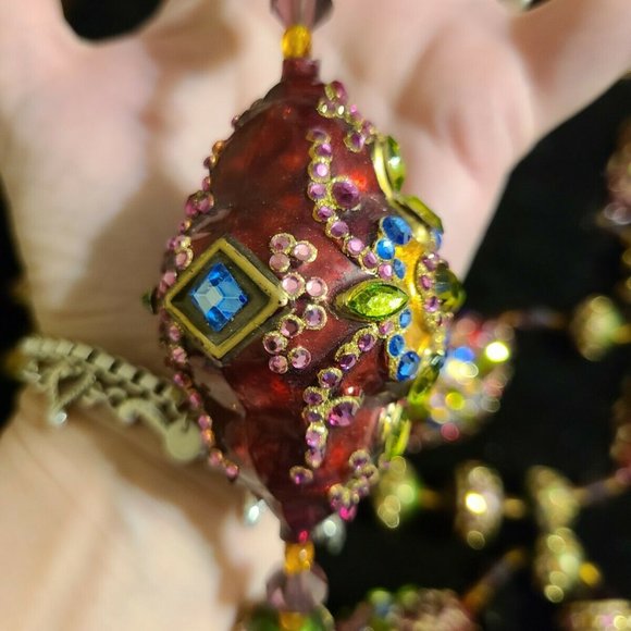 Jay Strongwater garland strands christmas tree ornament - Picture 2 of 2